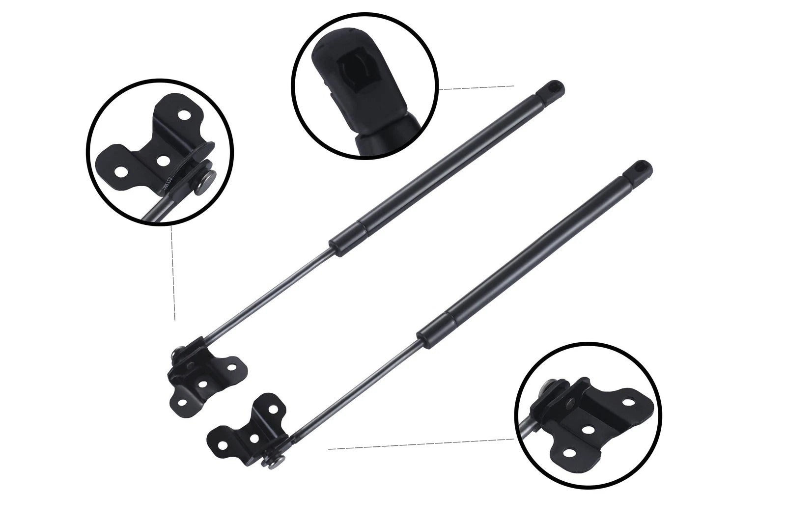 Lift Supports compatible with Honda 2003-2007 Accord l4 V6 2.4L 3.0L 6B93BC-57