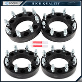 4Pc 1.5" 8x6.5 to 8x180 Wheel Adapters 14x1.5 For Chevy 8x165.1 Convert to 8x180 6B93BC-57