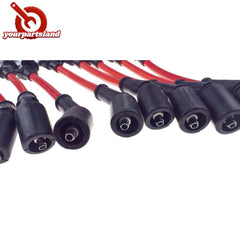 10mm Spark Plug Ignition Wires Set 8PCS for Chevy GMC Silverado Sierra V8 48322R 6B93BC-57