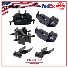 Engine & Trans Mount Set 6PCS for Chevrolet Passenger Car Impala V6 3.4l 207ci 6B93BC-57