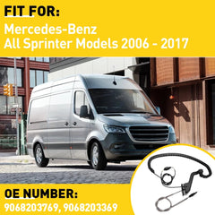 Sliding Door Cable Track Right for Mercedes-Benz All Sprinter Models 2006-2017 A 6B93BC-57