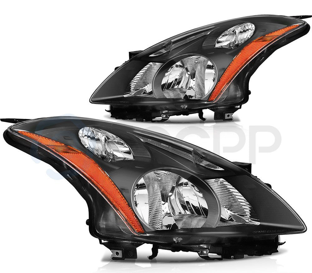 For Nissan Altima Sedan 2010-2012 Replacement Headlights Assembly One Pair Lamp 6B93BC-57