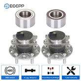 4Pcs Front & Rear Wheel Hub Bearings FWD For Jeep Patriot Compass 2007-2017 2014 KOEEP