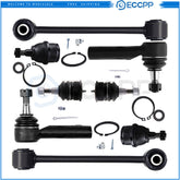 Front Ball Joints Steering Sway Bar Tie Rod End For 2006-2010 Jeep Commander KOEEP