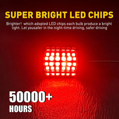 4 PCS Waterproof Underglow Underbody Lighting Kit Pure Red LED Rock Lights EOA 6B93BC-57