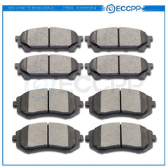 Front And Rear Premium Ceramic Brake Pads For Saab 9-2X Subaru Forester Impreza KOEEP