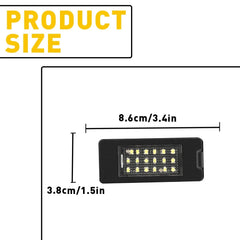 White LED License Plate Light For 2015-2020 Chevrolet Suburban Tahoe Accessories 6B93BC-57