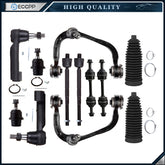 12Pieces Front Control Arm And Ball Joint Tie Rod End For 2009-2014 Ford F-150 6B93BC-57