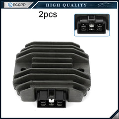 ECCPP 2Pcs Regulator Rectifier Fits KAWASAKI MULE 550 KAF300 1997 1998 1999-2004 6B93BC-57