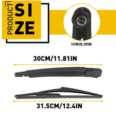 Rear Windshield Back Wiper Arm Blade Set For Nissan 2013 - 2019 Rogue Pathfinder 6B93BC-57