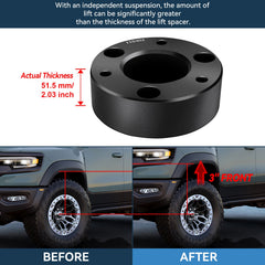 3" Front 2" Rear Leveling Lift Kit For Chevrolet Silverado 1500 GMC Sierra 1500 KOEEP