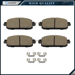4X Front Ceramic Brake Pads for 2021 2022 2023 Nissan Kicks Sentra 6B93BC-57