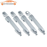 4PCS Chrome Front Rear LH RH Outside Door Handle For Kia Forte Cerato 2010-2013 6B93BC-57