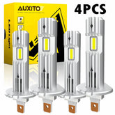 AUXITO 4x H1 LED Bulbs Headlight Conversion Kit High Low Beam 6500K Super White AUXITO
