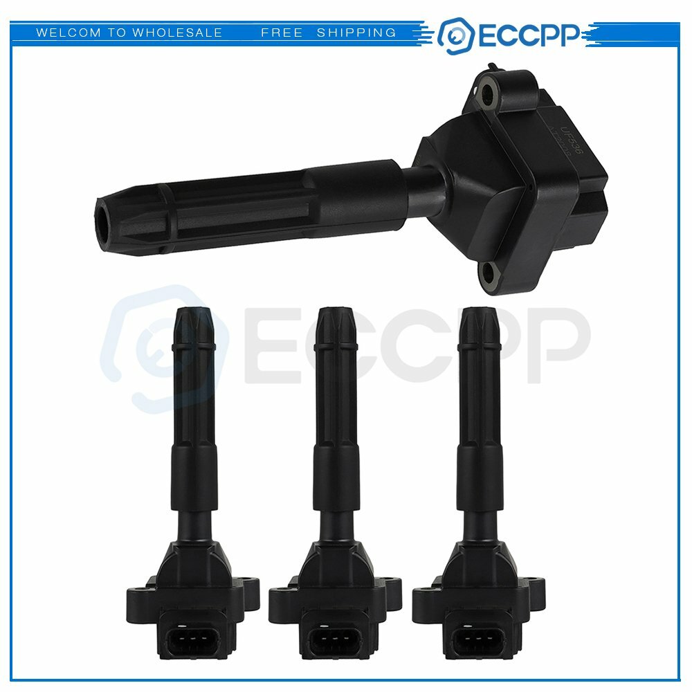 4 Pack of UF536 Ignition Coil For 2001-2004 Mercedes Benz SLK230 L4 2.3L C230 6B93BC-57