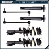 Front Struts Rear Shocks Sway Bars Fits Buick Enclave Chevy Traverse GMC Acadia 6B93BC-57