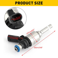 4PCS UPGRADE FUEL INJECTORS FOR AUDI VOLKSWAGEN 2008-2016 REPLACEMENT KIT AUXITO AUXITO