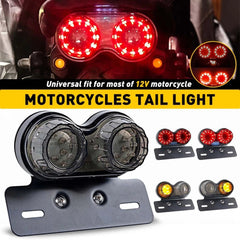 For Yamaha V Star 250 650 950 1100 Motorcycle Turn Signal LED Tail Brake Light A 6B93BC-57