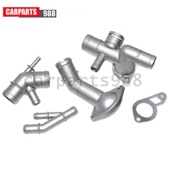 Coolant Flange Upgrade Kit For VW MK4 Golf Jetta GTI 1.8T Audi TT 06A121133J 6B93BC-57