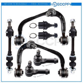 ECCPP For 2005-2008 Ford F-150 8pcs Front Upper Control Arm Ball Joint Swar Bar KOEEP