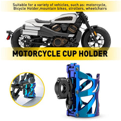 Drink Bottle Holder Cup Mount fits ATV Bicycle Motorcycle 18-32MM Handlebar 6B93BC-57