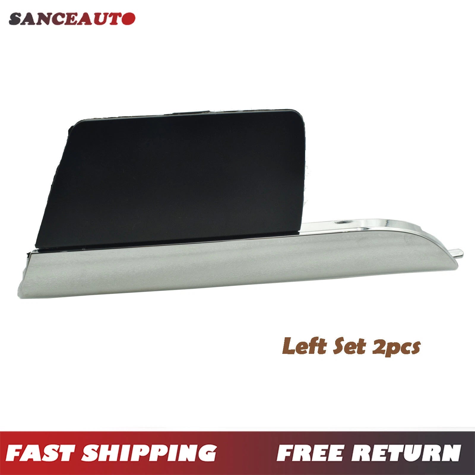 For 13-15 Lexus RX350 RX450h 3.5L Front Left Grille Trim with Tow Hook Cover 2pc 6B93BC-57