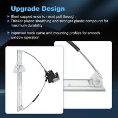 For 2004-2009 Mazda 3 Front Left Power Window Regulator & Motor 6B93BC-57