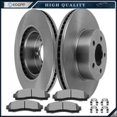 Fits Ford Explorer Sport Front Brake Solid Rotors And Ceramic Pads 54097 833 6B93BC-57