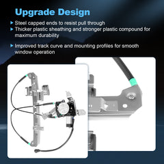 For Chevrolet Tahoe 2000-2006 Rear Driver Side Window Regulator w/ Motor