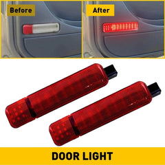 Full LED Door Courtesy For Light Chevy Silverado Suburban GMC Tahoe Sierra YUSon 6B93BC-57