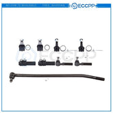 9pcs Front Tie Rod Ends Ball Joints Adjusting Sleeves For Ford F-350 1992-1997 KOEEP