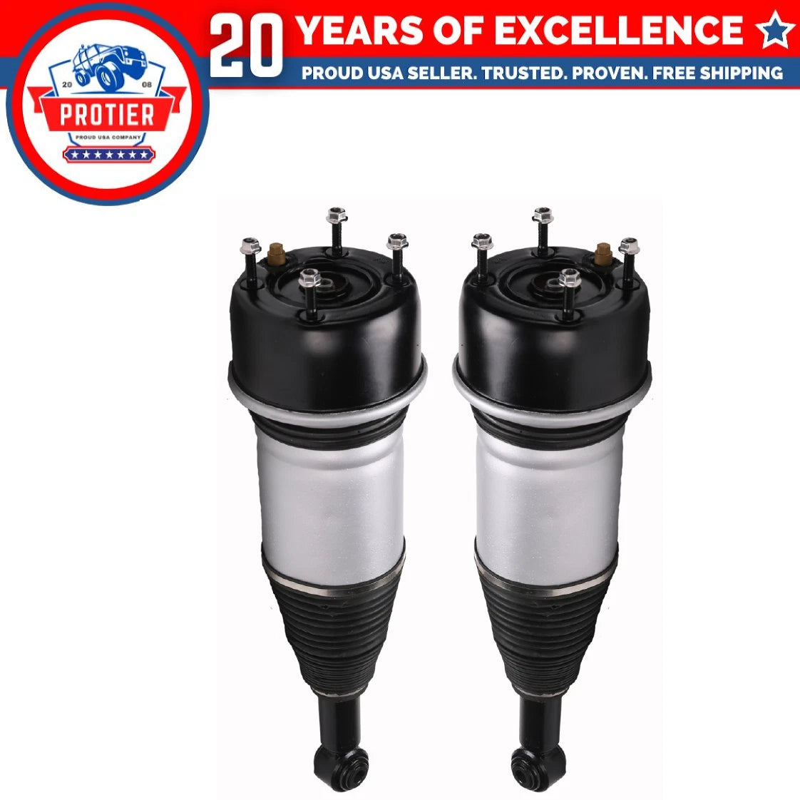 Rear Air Suspension Strut 2PCS Set Fit 04-09 Jaguar Vanden Plas/ XJ8/ 08-09 XJR 6B93BC-57