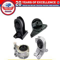 Motor & Trans Mount 4PCS Compatible for 2000-2005 Mitsubishi Eclipse 2.4L 6B93BC-57