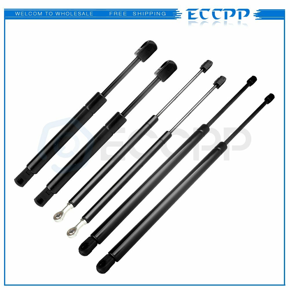 ECCPP 6x Window+Tailgate+Hood Lift Support Gas Strut For 1991-2001 Ford Explorer ECCPP