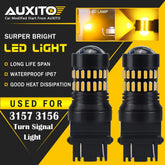 CAR TRUCK 2X Turn Signal Light 3757A Amber LED Bulbs for 2004~12 Chevy Colorado 6B93BC-57