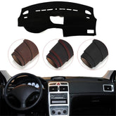 Console Dashboard Suede Mat Protector Sunshield Cover Fit For Peugeot 307