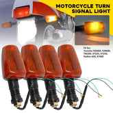 4x Turn Signal Light For Yamaha FZR400 FZR600 TW200 XT225 XT250 Radian 600 XT600