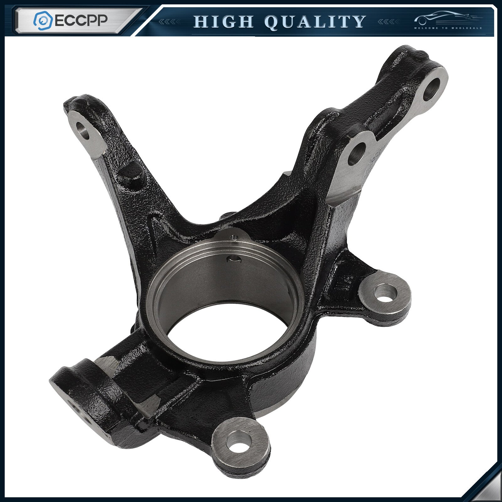 1X Front Left Driver Side Steering Knuckle For 2007 2008 2009 Honda CR-V L4 2.4L 6B93BC-57