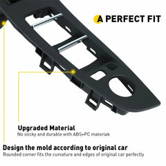 Door Switch Panel Handle Pull Inner Trim Left for 10-17 BMW 520i 528i F10 EOA 6B93BC-57