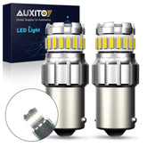 2X 1156 BA15S LED INTERIOR LIGHT BULB TAIL BRAKE REVERSE TURN SIGNAL 6500K WHITE 6B93BC-57