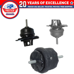 Motor & Trans Mount 3PCS Fit 00-05 Buick LeSabre/ 00-05 Pontiac Bonneville 3.8L 6B93BC-57