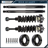2" Front Leveling Kit & Front Struts Coil Spring & Rear Shocks For Ford F-150