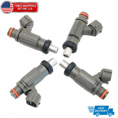 For Kawasaki Ninja ZX10R 04-05 ZX12R 2004 2005 2006 4x Fuel Injectors 49033-0003