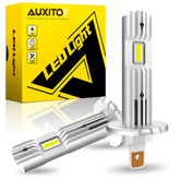 AUXITO H1 LED Headlight Bulb Conversion Kit High Low Lamp 6500K Super White EOA AUXITO