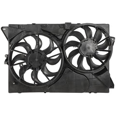 Electric Radiator Condenser Fan Assembly For 2013 2014 2015 16-19 Ford Explorer