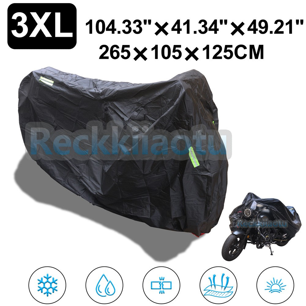 Motorcycle Waterproof Outside Cover for Kawasaki Vulcan VN 1500 1600 1700 2000 6B93BC-57