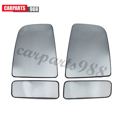 4Pcs Left Right Upper Lower Rearview Mirror Glass Heated for Sprinter 2500 3500 6B93BC-57