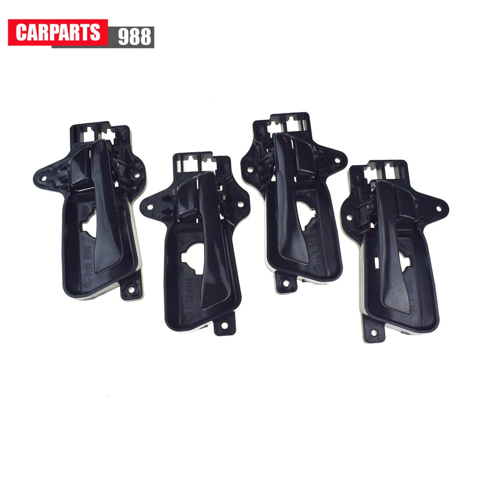 Interior Door Handles Black Front Rear For Hyundai Elantra I30 I30CW 2007-2012 6B93BC-57