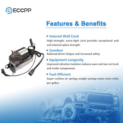 Air Suspension Compressor Pump For Porsche Cayenne GTS Volkswagen Touareg 02-10 6B93BC-57