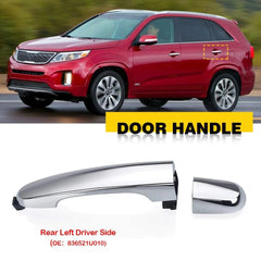 Outside Rear Driver Side Left Door Handle For 2011-2015 Kia Sorento Chrome EOA 6B93BC-57